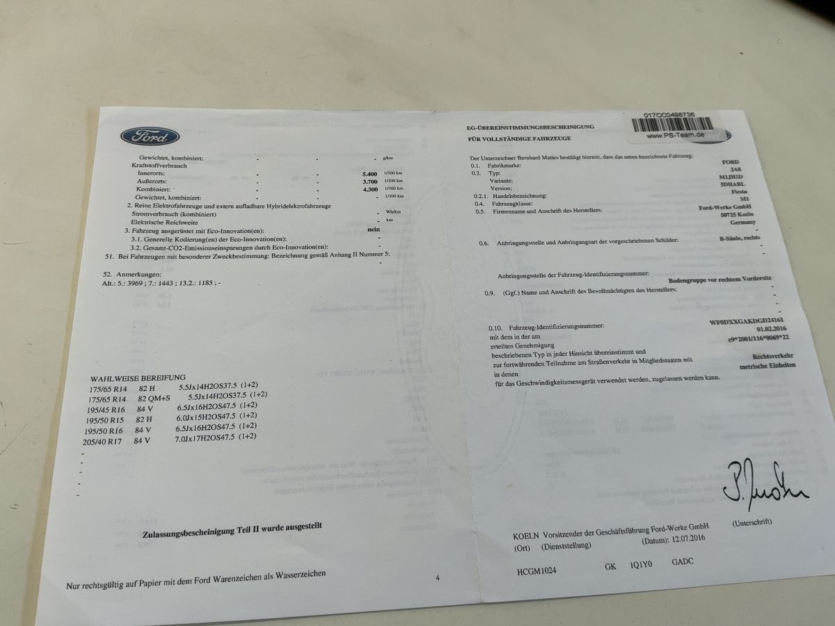 Ford Fiesta d'occasion