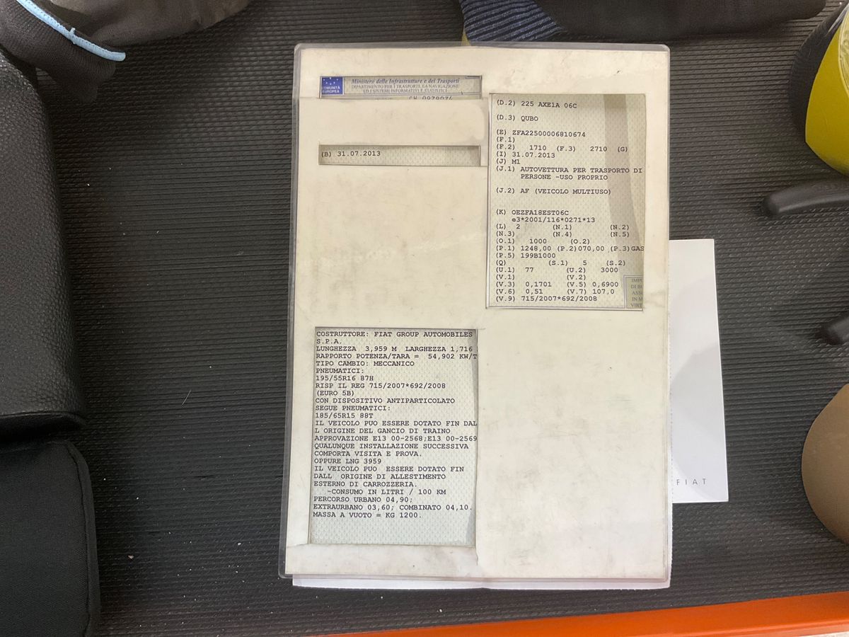 Fiat Qubo 1.3 M-Jet My Qubo