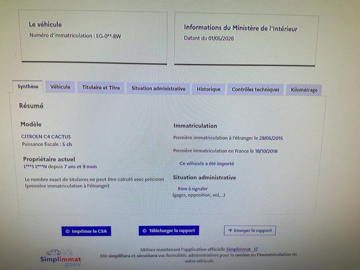 Citroen C4 d'occasion