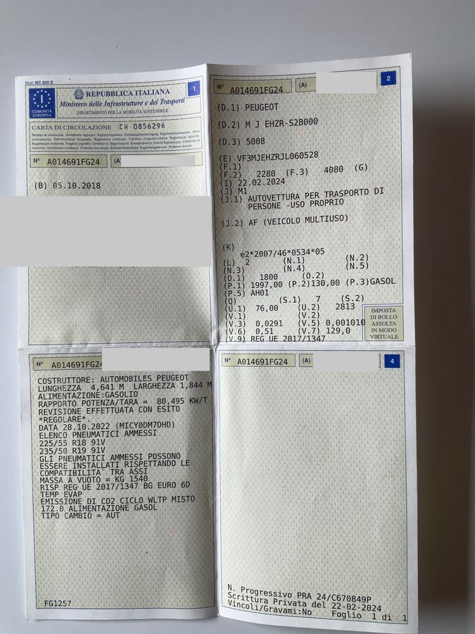 Peugeot 5008 d'occasion