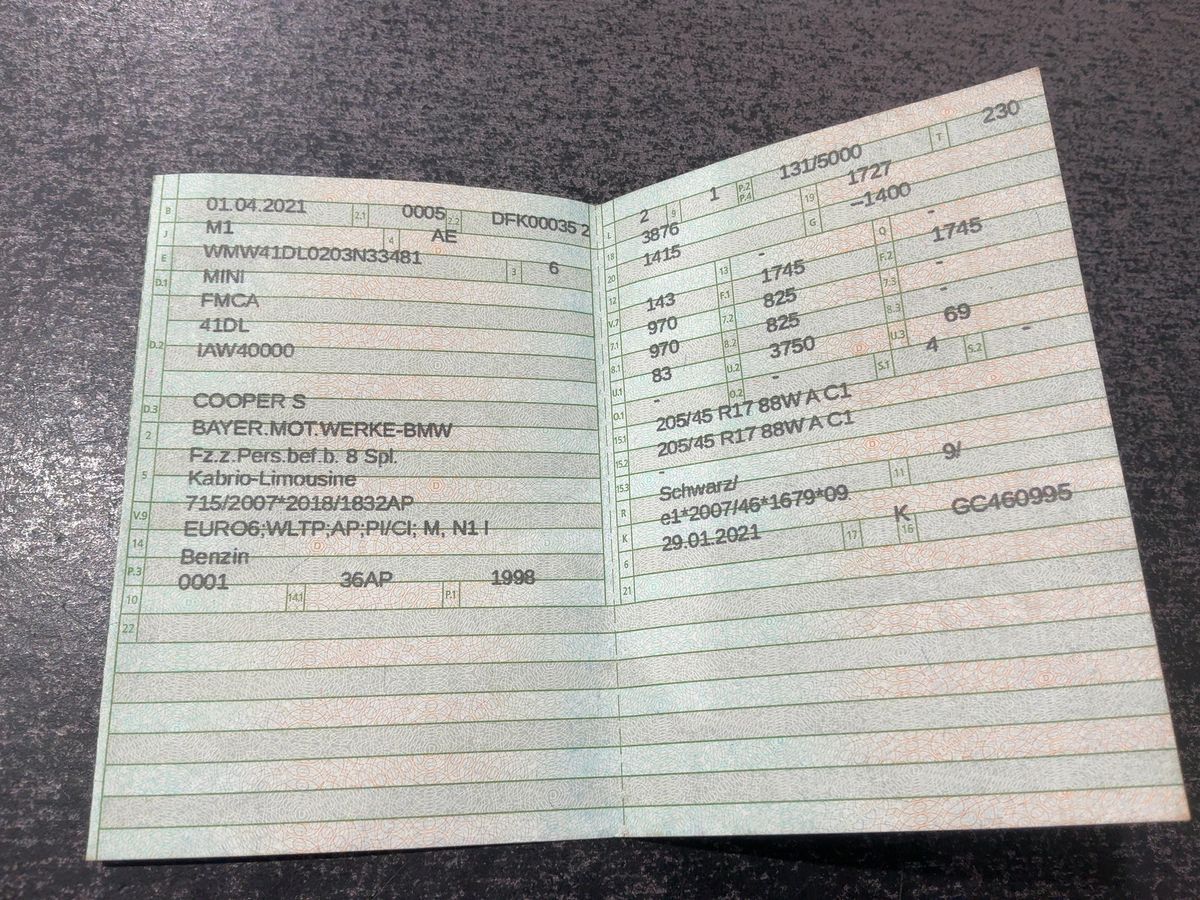 MINI Cabrio Cooper S Classic Trim