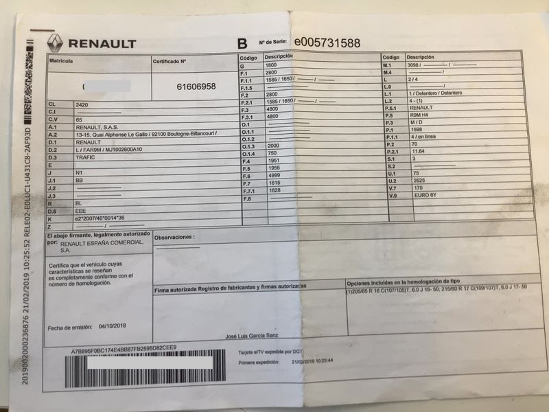 Renault Trafic 1.6 dCi L1H1 2,7t Komfort — zdjęcie 16