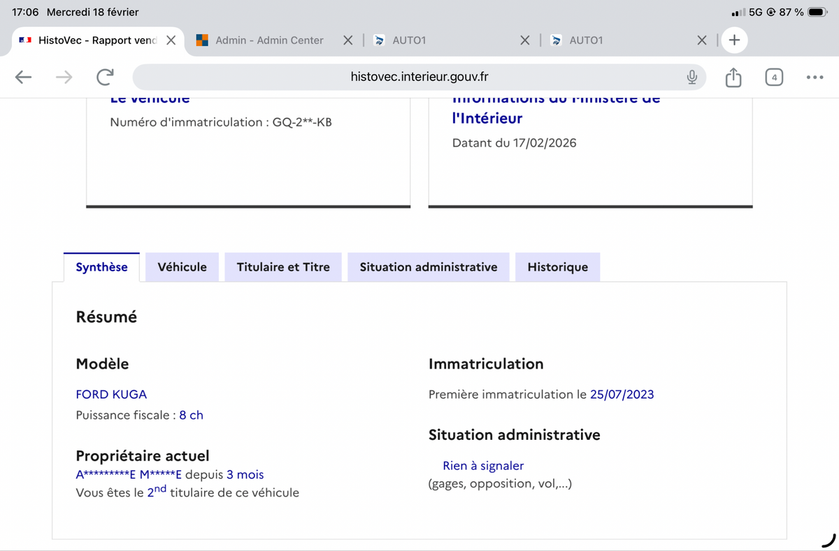Ford Kuga d'occasion