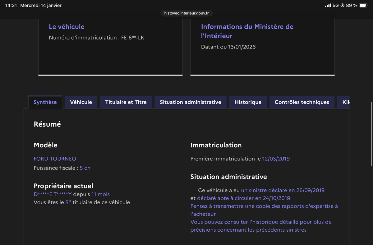 Ford Grand d'occasion