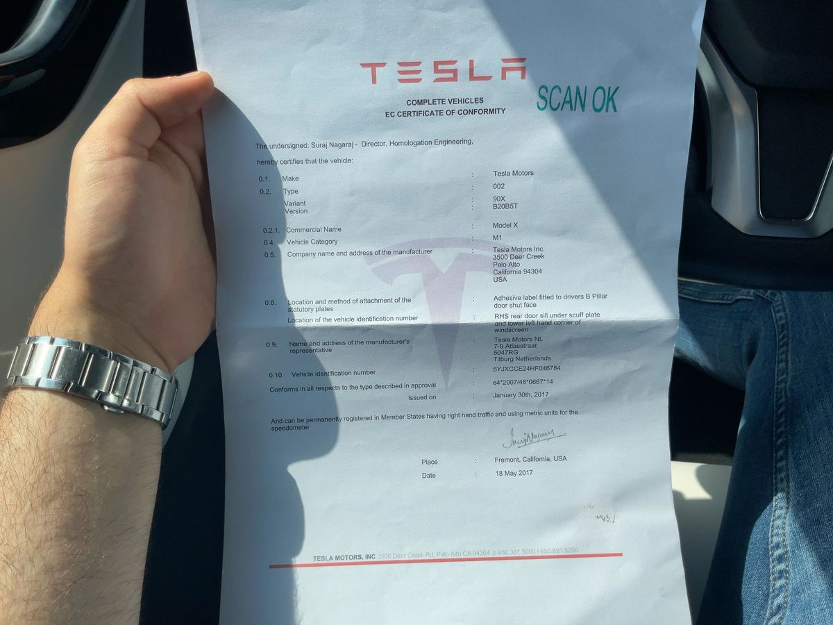 Tesla Model d'occasion