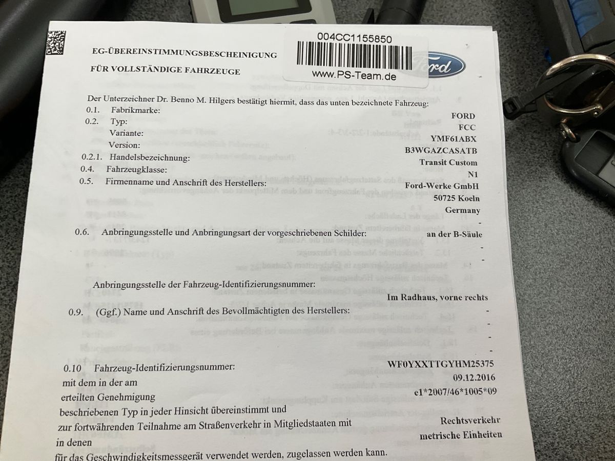 Ford Transit 2.0 TDCi 270 L1 Trend