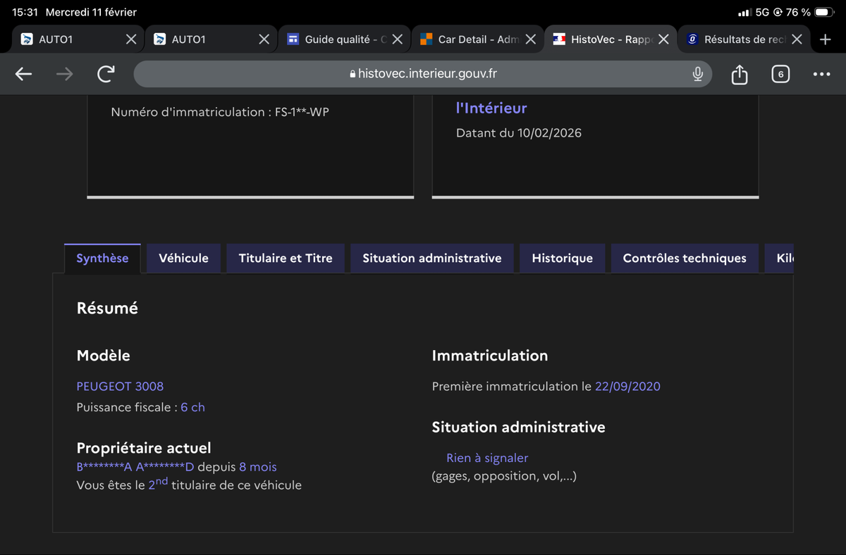 Peugeot 3008 d'occasion