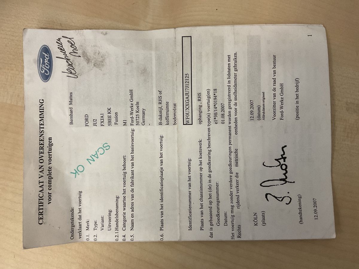 Ford Fusion 1.4 Ambiente