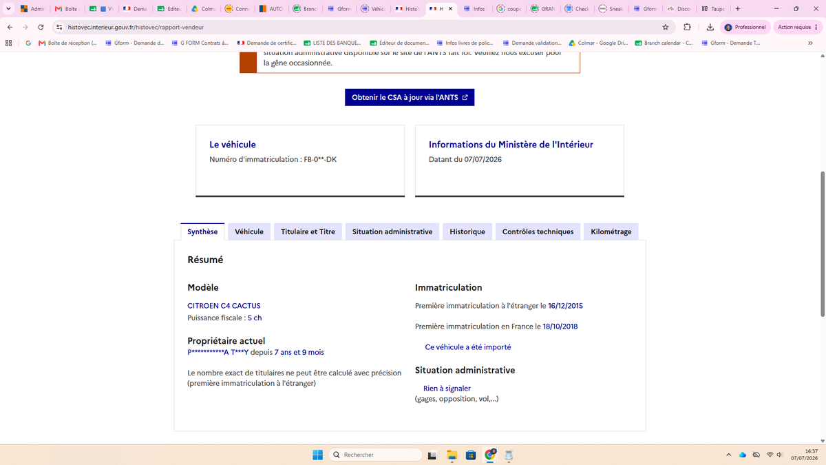 Citroen C4 d'occasion
