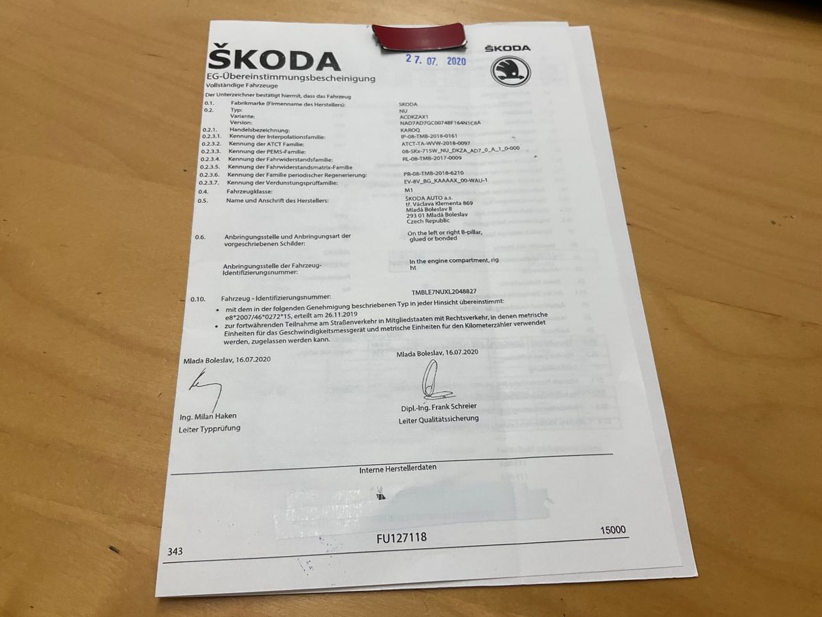 Skoda Karoq d'occasion