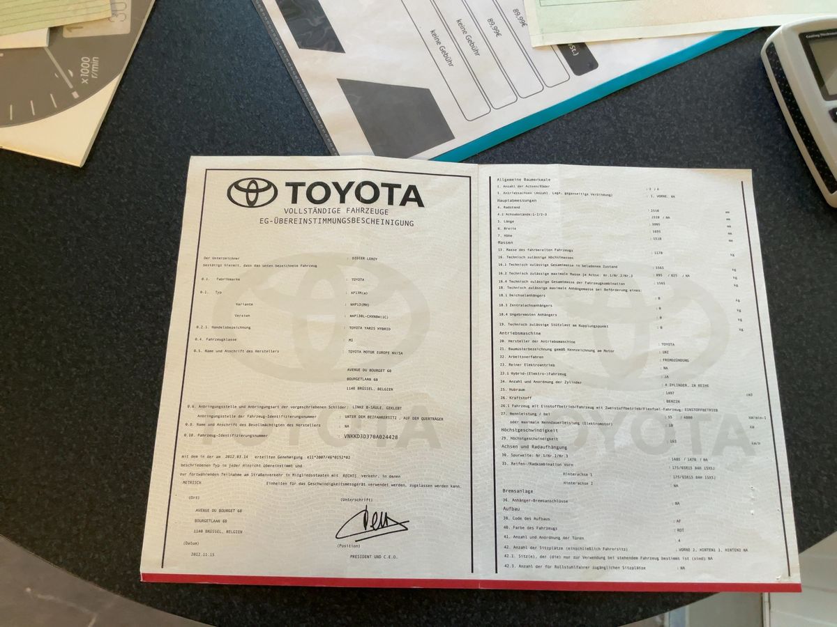 Toyota Yaris d'occasion