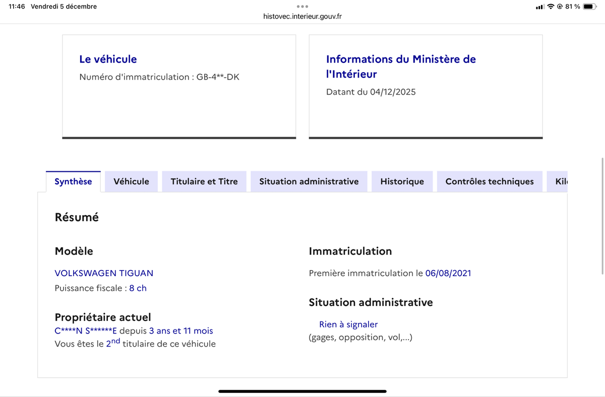 Volkswagen Tiguan d'occasion