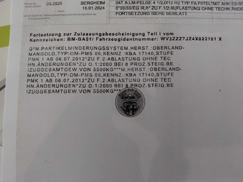 Volkswagen T5 Transporter 2.5 TDI Pritsche lang — zdjęcie 15