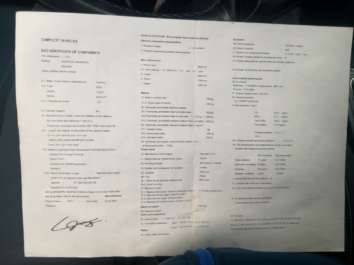 Hyundai i30 d'occasion