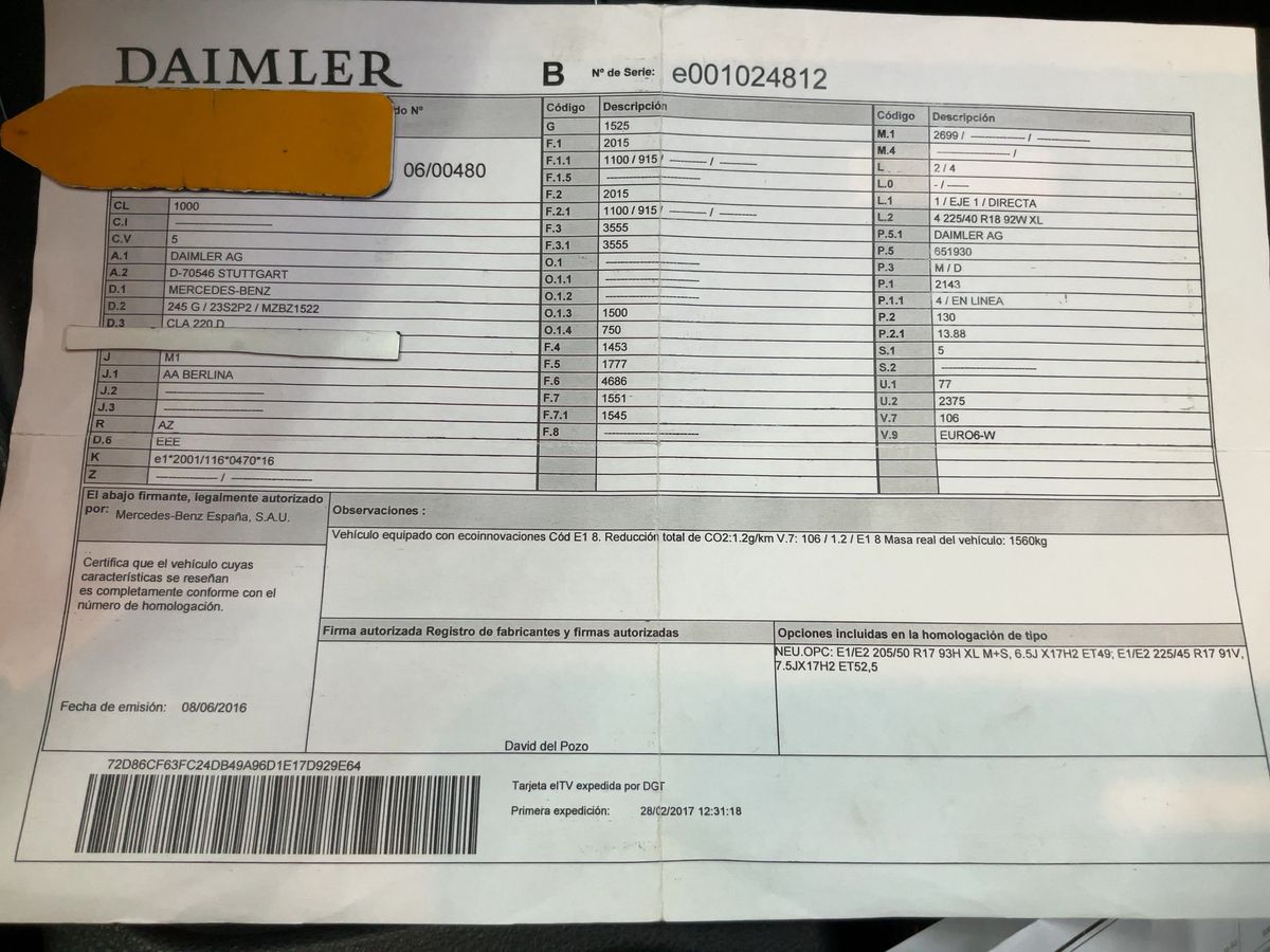 Mercedes-Benz CLA-Klasse d'occasion