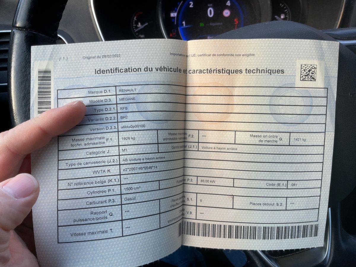 Renault Megane d'occasion