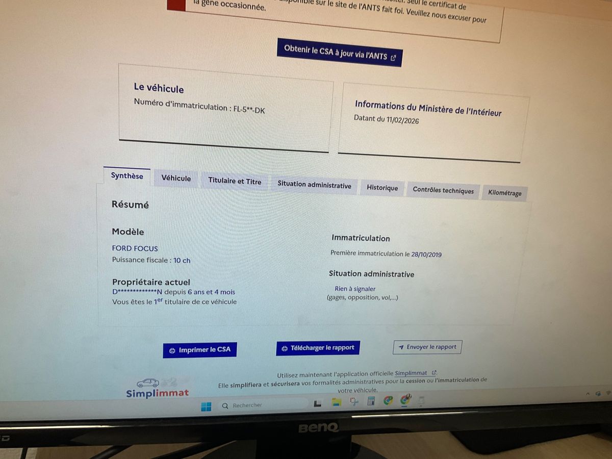 Ford Focus d'occasion