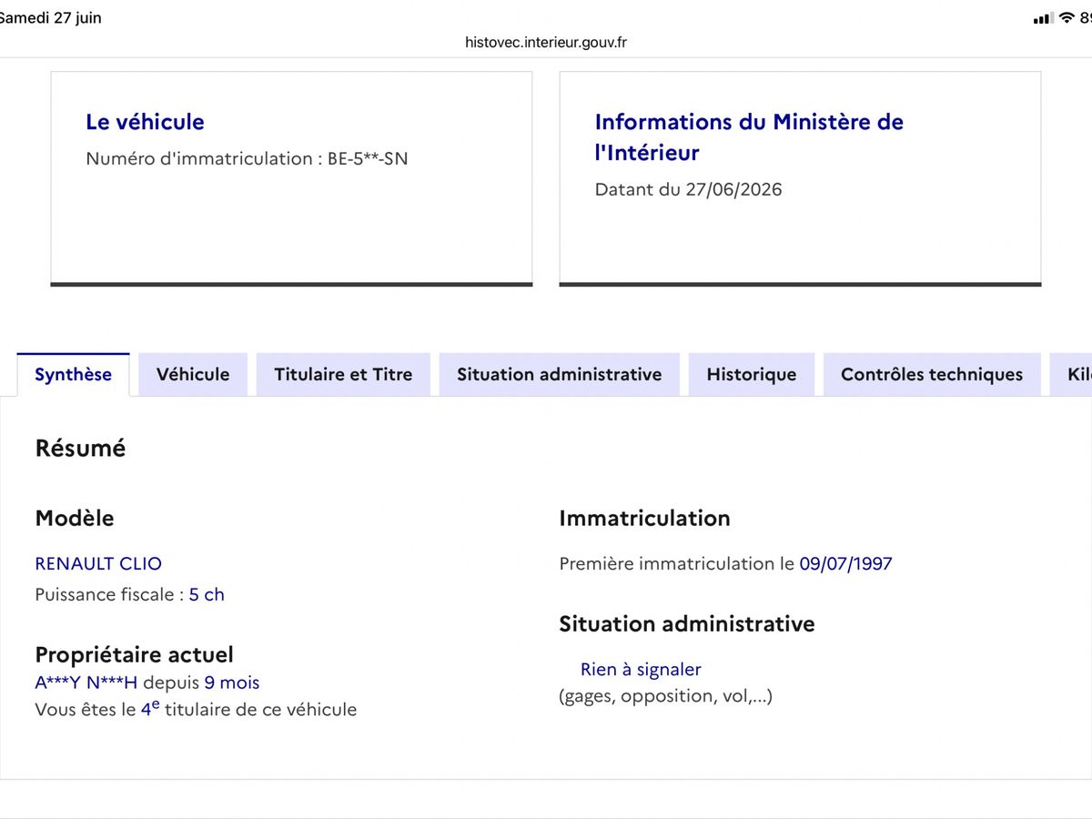 Renault Clio d'occasion