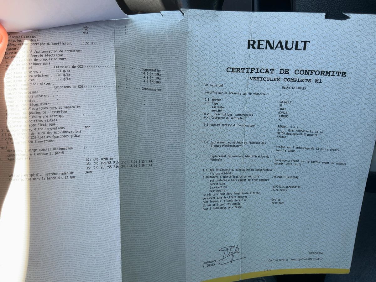 Renault Kangoo d'occasion