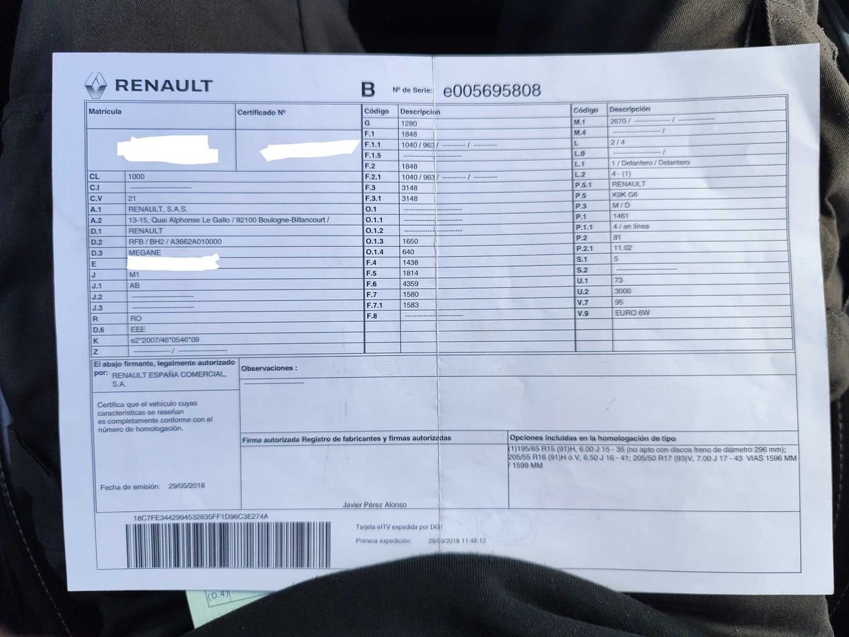 Renault Megane d'occasion