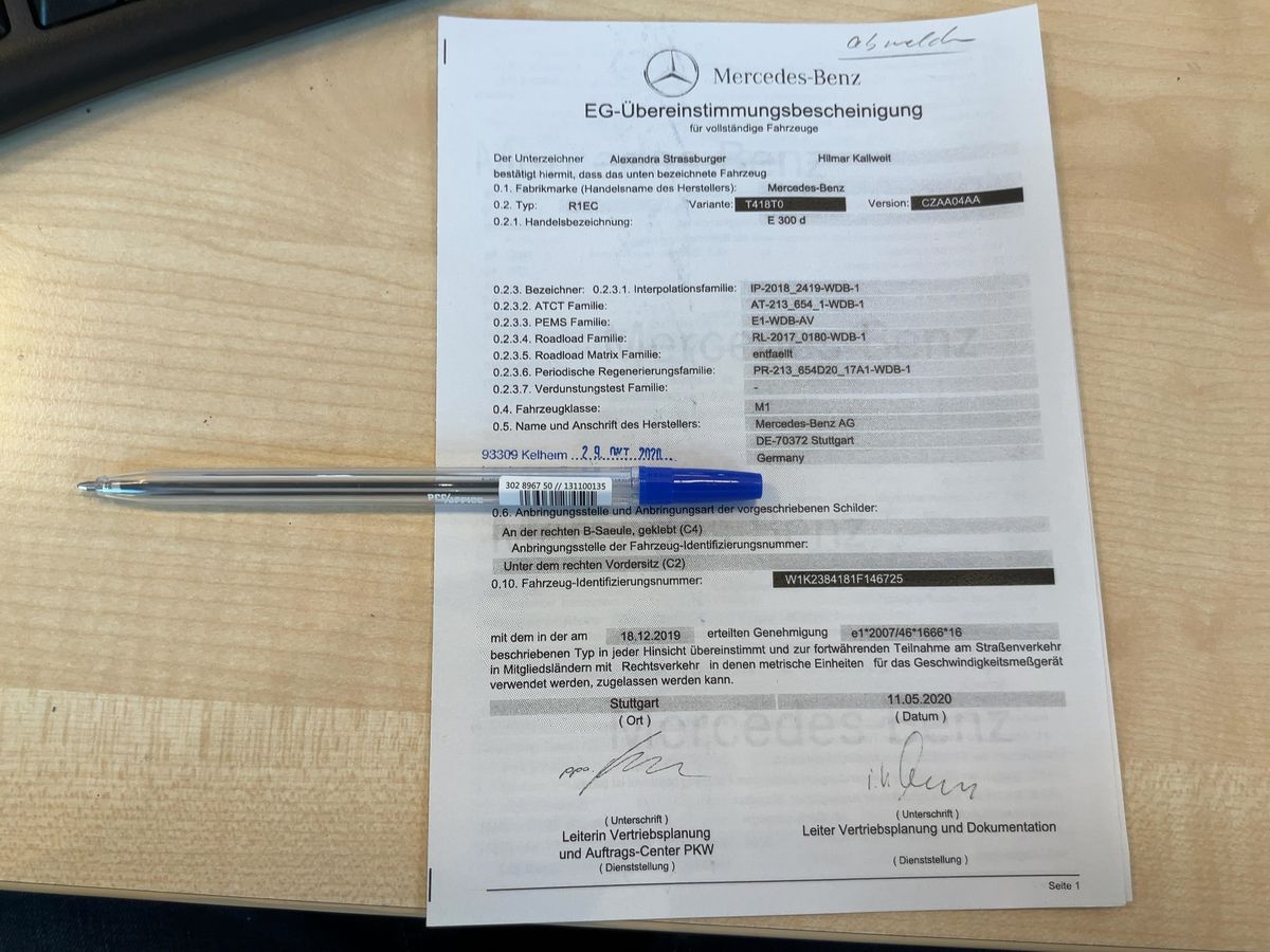 Mercedes-Benz E-Klasse d'occasion