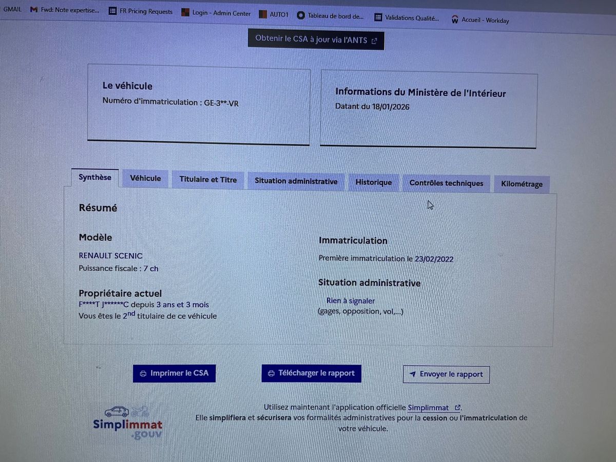 Renault Grand d'occasion