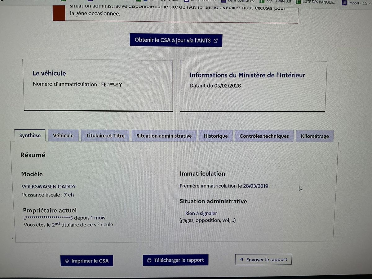 Volkswagen Caddy d'occasion