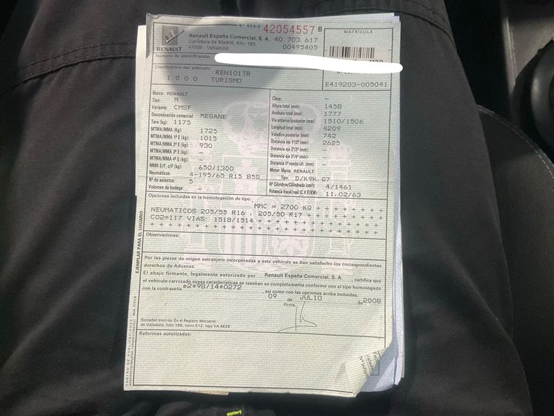 Renault Megane 1.5 dCi Emotion 2008 – снимка 6