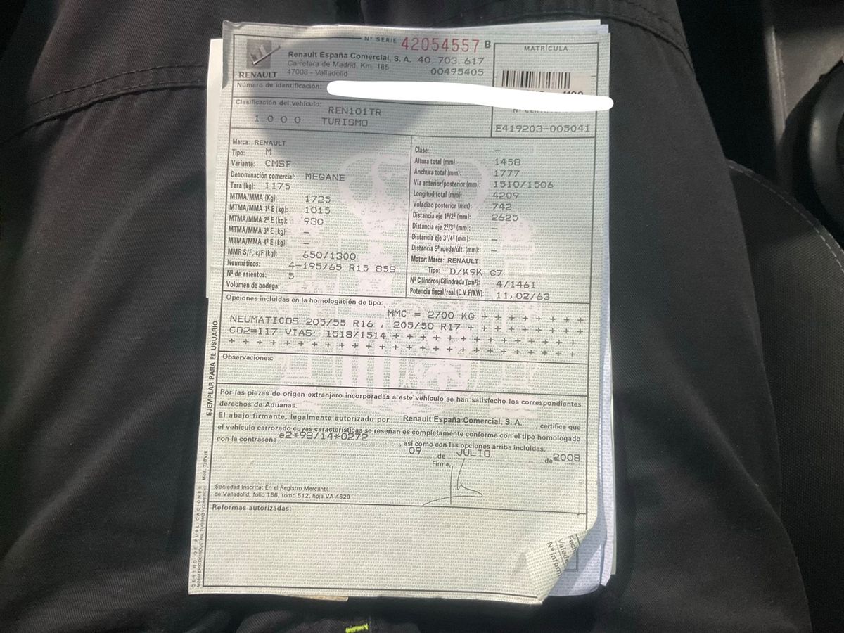 Renault Megane d'occasion