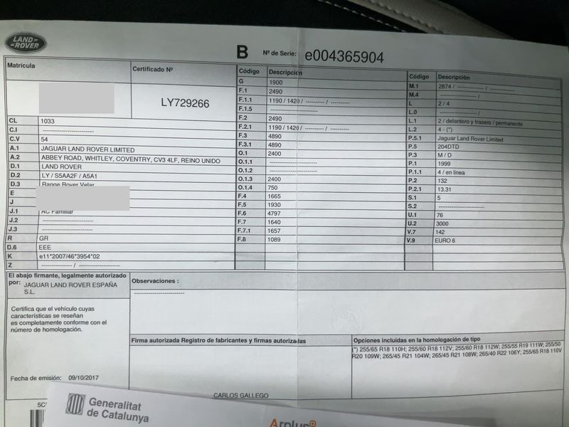 Land Rover Range Rover Velar 2.0 Diesel S — zdjęcie 16