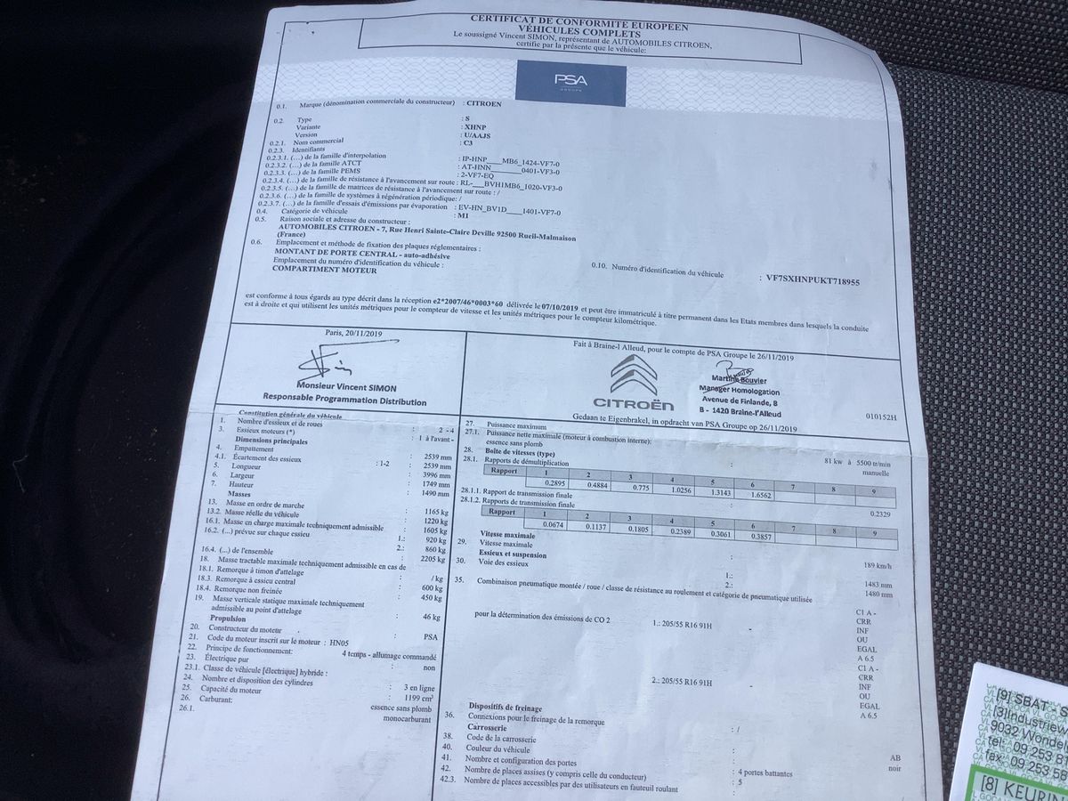 Citroen C3 d'occasion