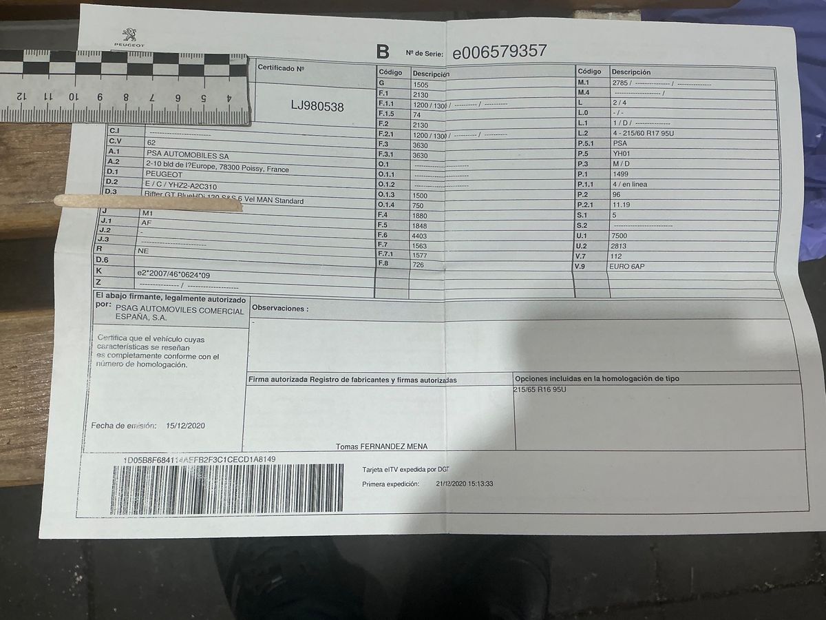 Peugeot Rifter d'occasion