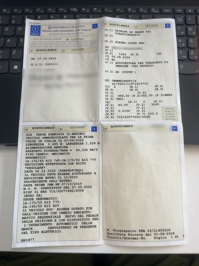 Smart fortwo d'occasion