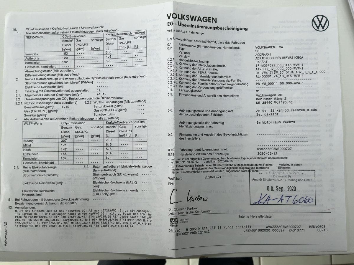 Volkswagen Passat d'occasion