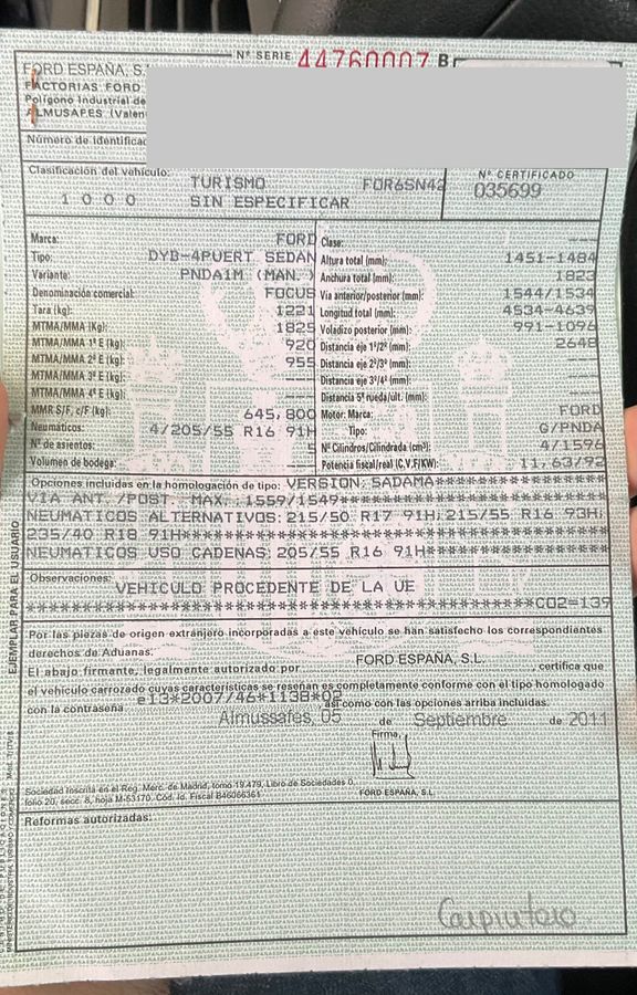 Ford Focus d'occasion