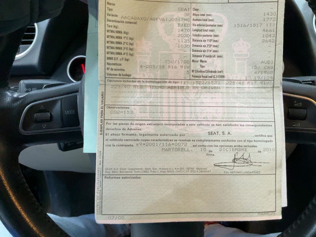 Seat Exeo d'occasion