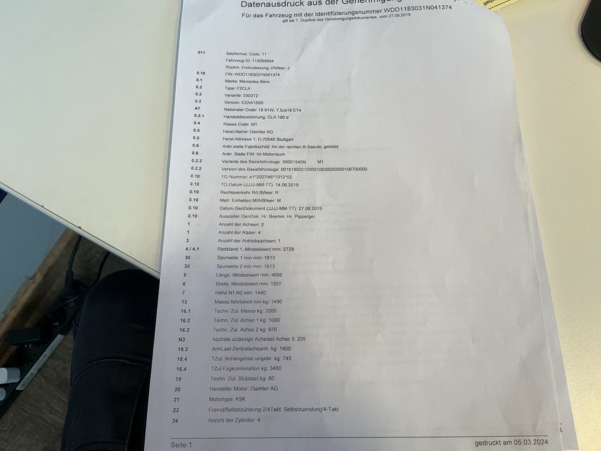 Mercedes-Benz CLA-Klasse d'occasion