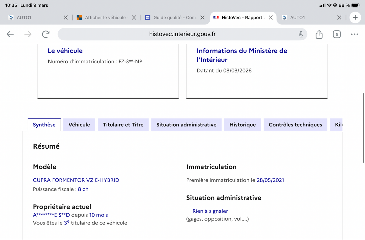 Cupra Formentor d'occasion