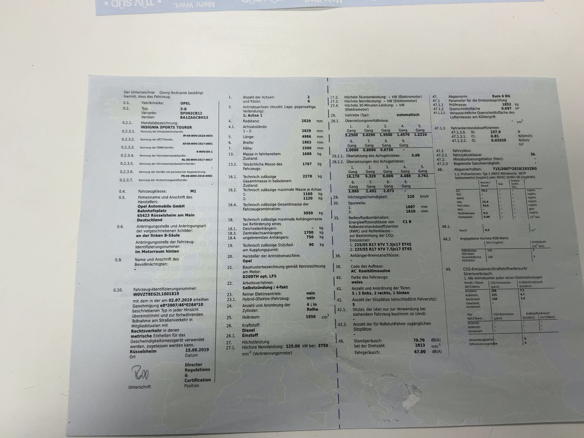 Opel Insignia d'occasion