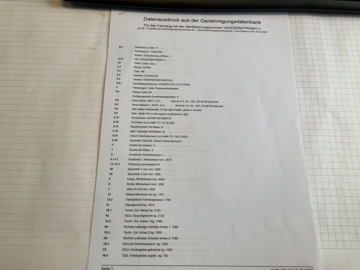 Cupra Formentor d'occasion