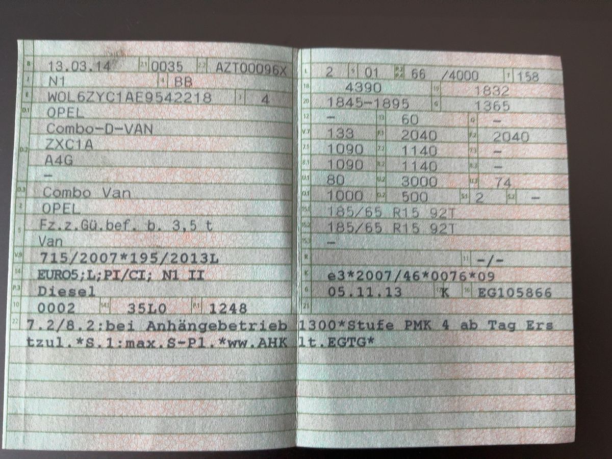 Opel Combo d'occasion