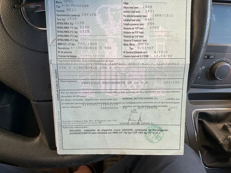 Opel Zafira 1.9 CDTI Enjoy — zdjęcie 6