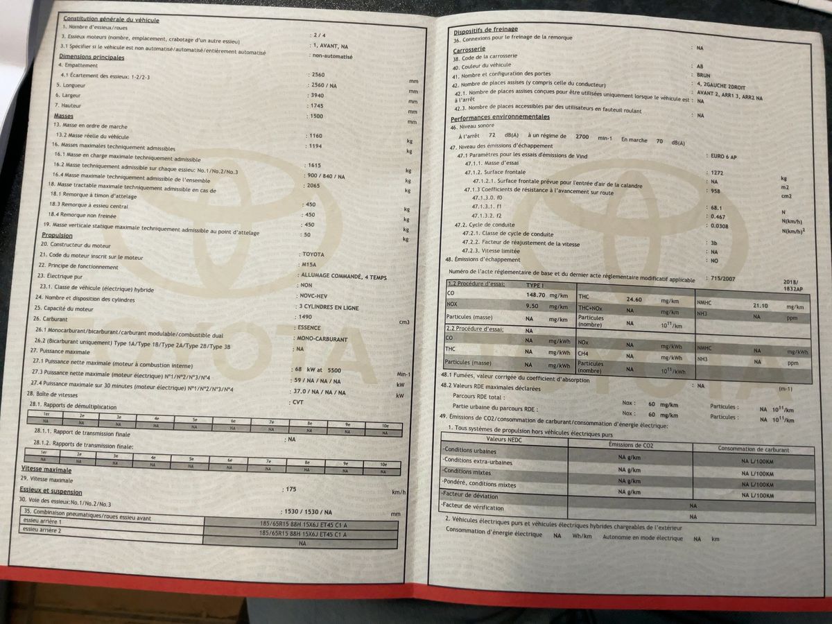 Toyota Yaris d'occasion