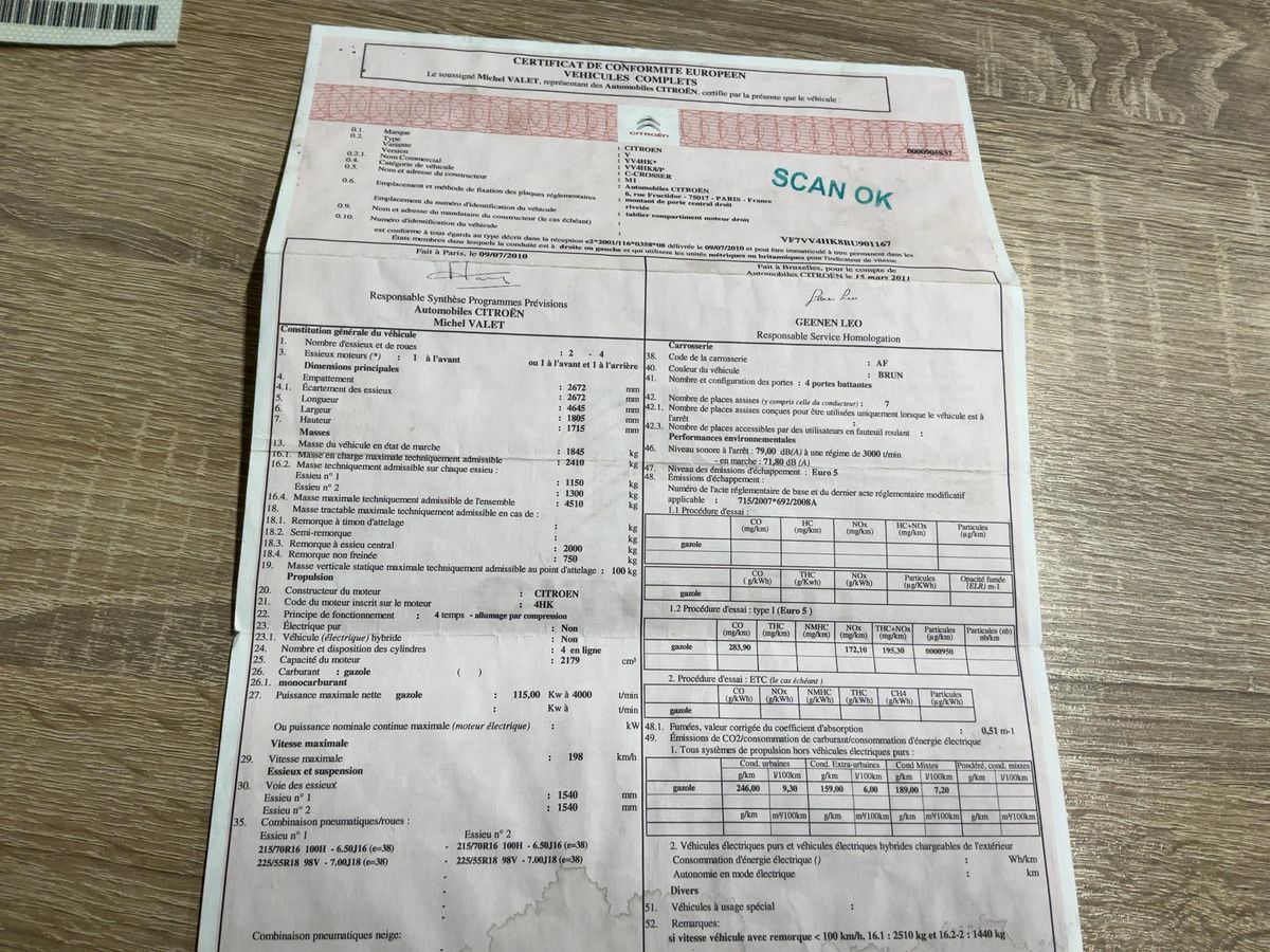 Citroen C-Crosser d'occasion