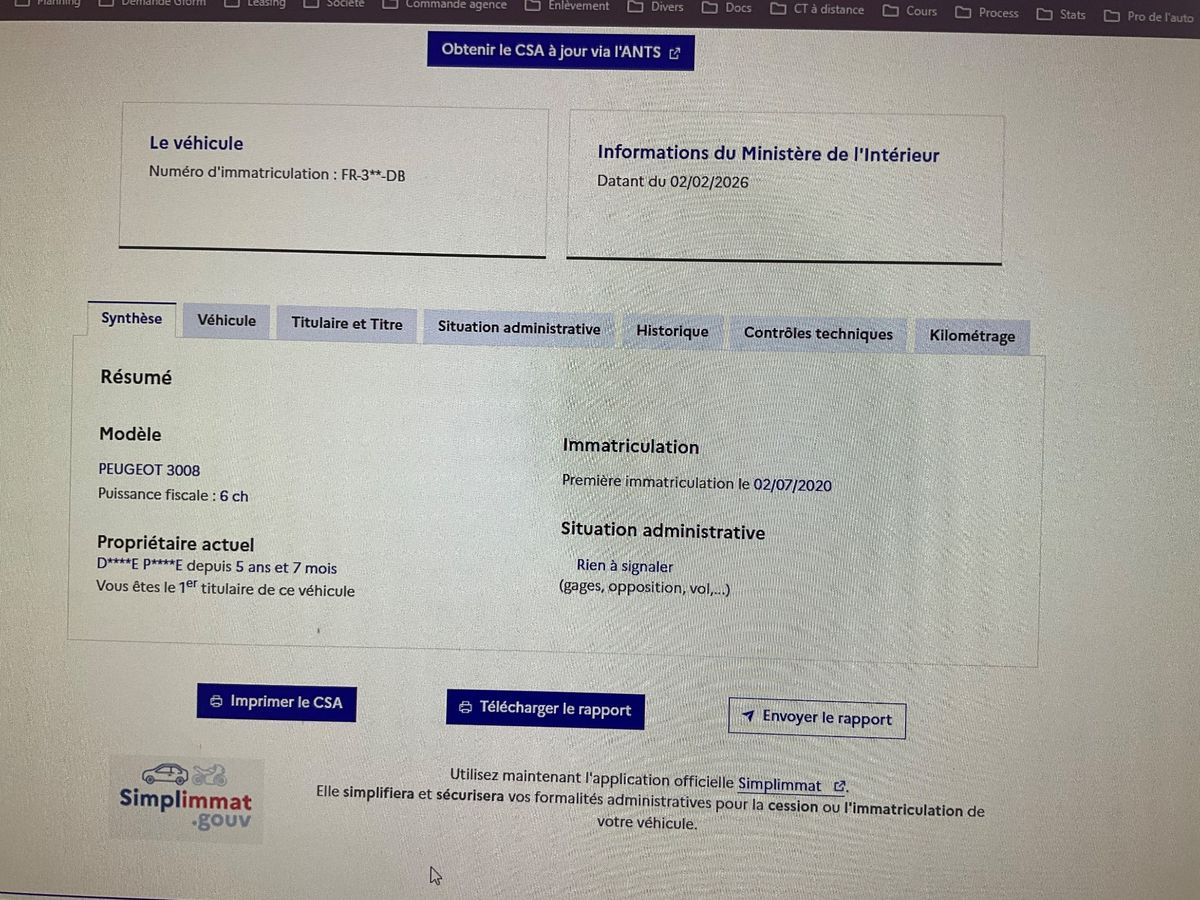 Peugeot 3008 d'occasion