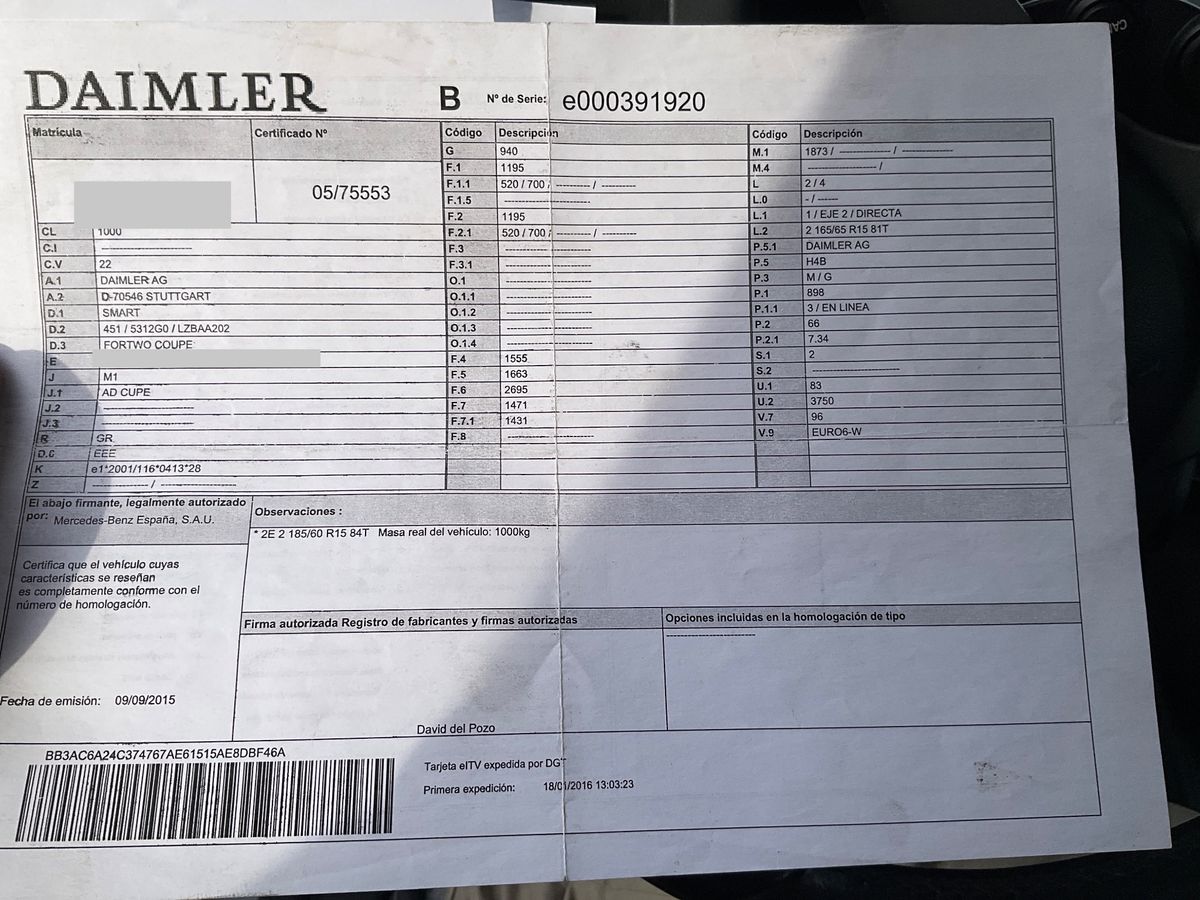 Smart fortwo d'occasion