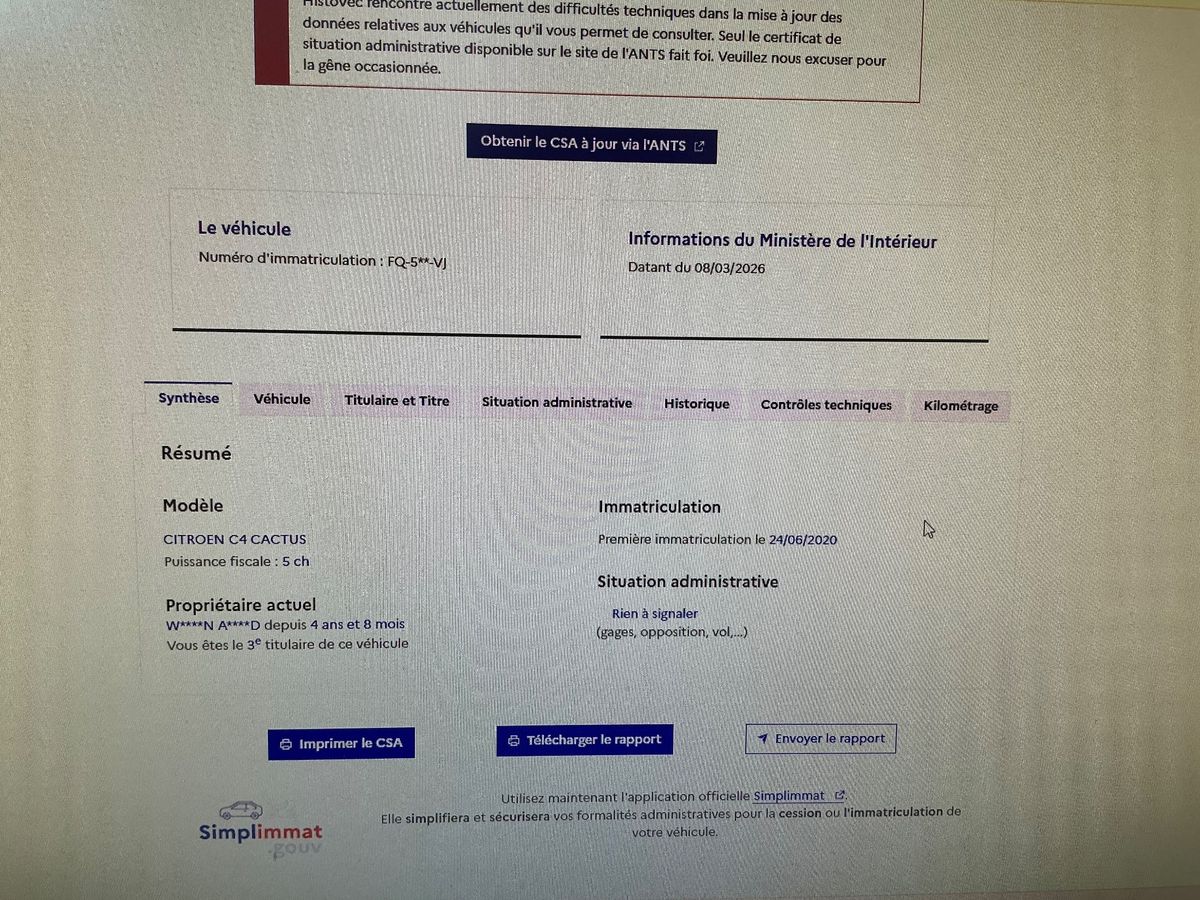 Citroen C4 d'occasion