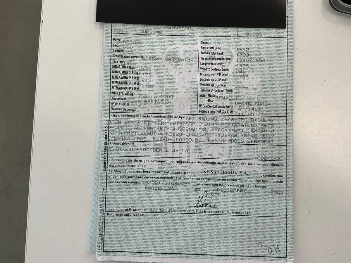 Nissan Qashqai+2 1.5 dCi Acenta