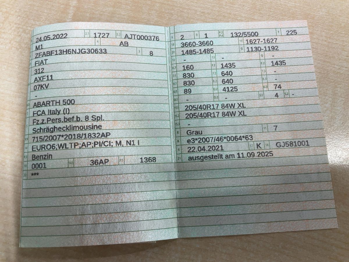 Abarth 595 1.4 Competizione