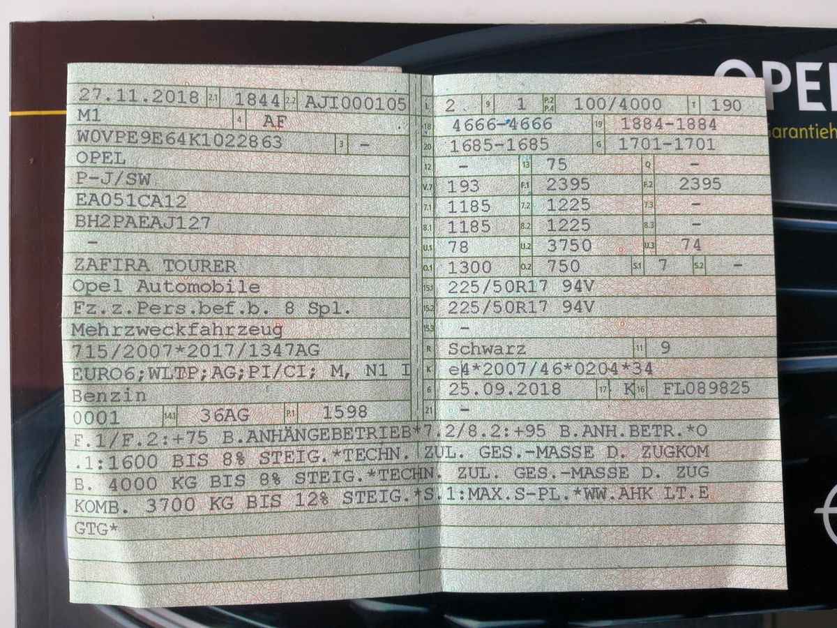 Opel Zafira d'occasion